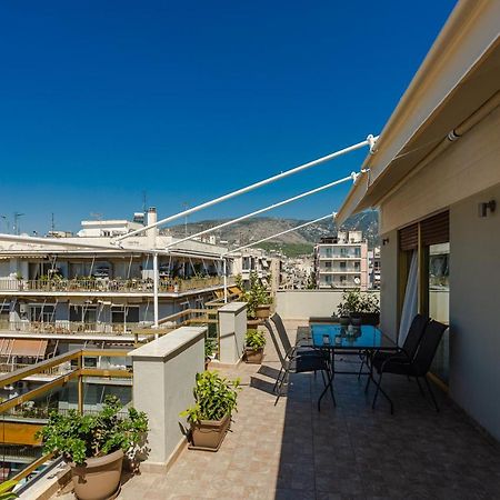 Cozy Seaside Penthouse With Sea & Mountain View. Apartamento Volos Exterior foto