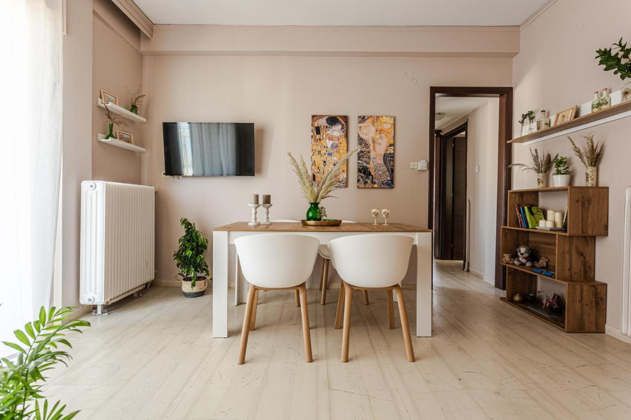 Cozy Seaside Penthouse With Sea & Mountain View. Apartamento Volos Exterior foto