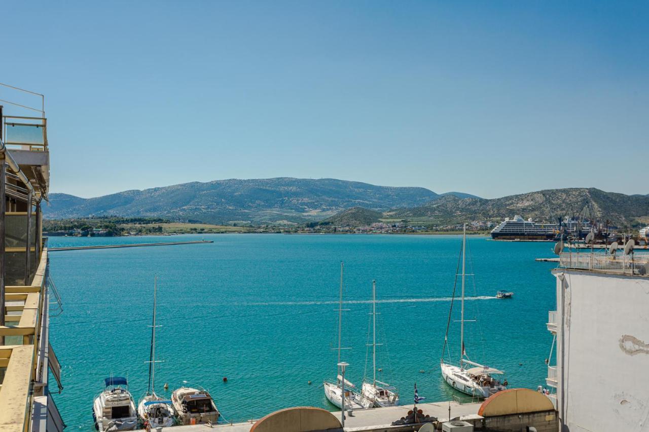 Cozy Seaside Penthouse With Sea & Mountain View. Apartamento Volos Exterior foto