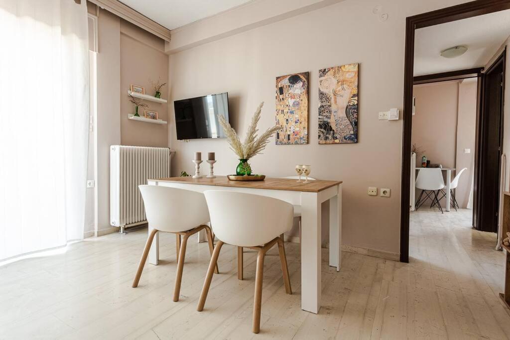 Cozy Seaside Penthouse With Sea & Mountain View. Apartamento Volos Exterior foto
