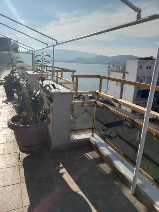 Cozy Seaside Penthouse With Sea & Mountain View. Apartamento Volos Exterior foto